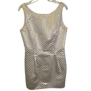 Dalia gold shimmer short dress, with pockets Size 8‎